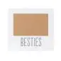 White photo frame with the word Besties below an empty rectangular space for a picture.