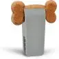 Dog treat holder with bone-shaped biscuit inserts, perfect for pet dental care and chewing satisfaction.