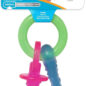 Nylabone puppy chew toy, bacon flavor, gentle teething pacifier, soothing gums, small dogs up to 25 lbs.